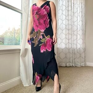 Cowl Handkerchief Dress